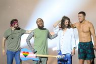 Imagine Dragons Perform At Park Hayarkon - Source: Getty